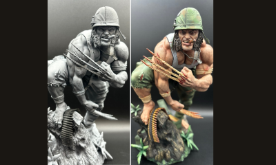 I will sculpt, 3D print, and paint miniature figurines for tabletop, D&D, and toys