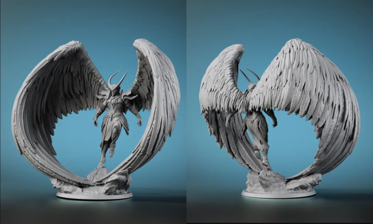 I will sculpt custom tabletop miniatures for 3D printing, figures tabletop figurines