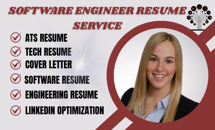 I will write software engineering resume IT and tech resume with recruiter insight