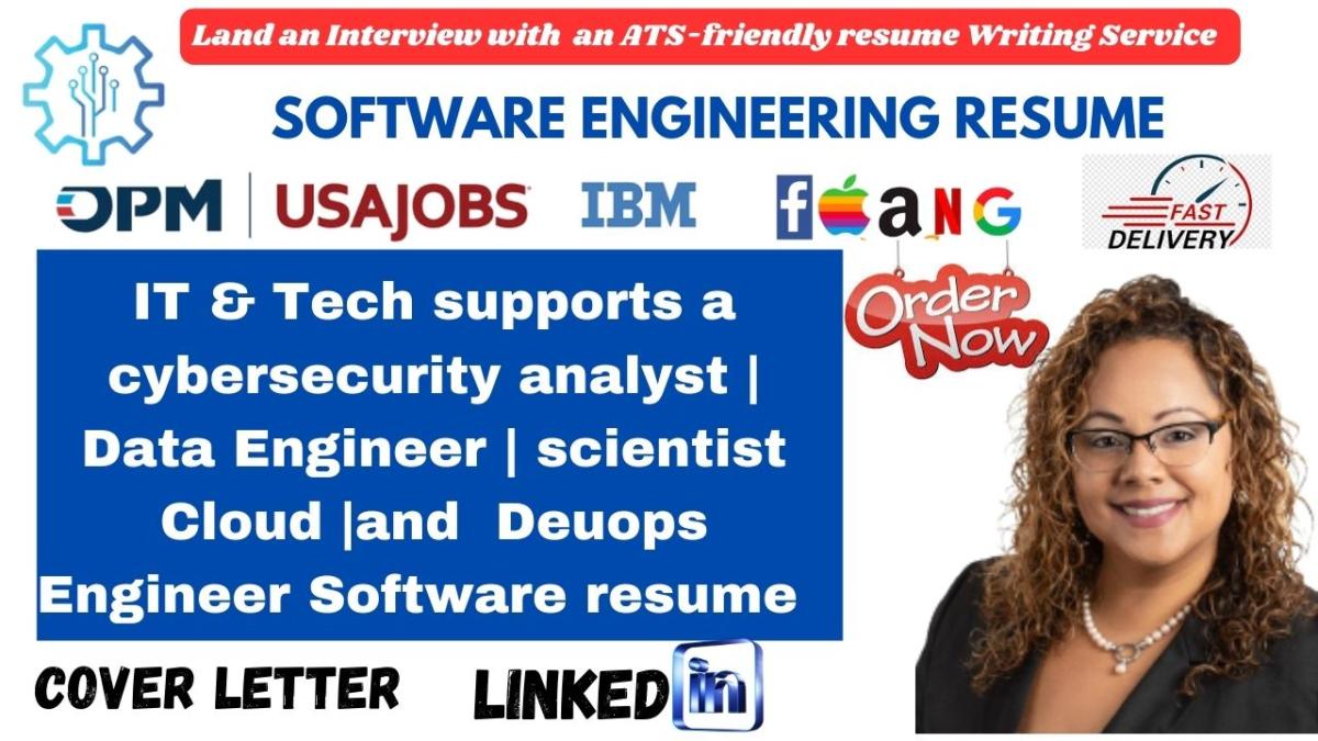 I will write an ATS optimized tech, IT, or engineering resume that lands interviews