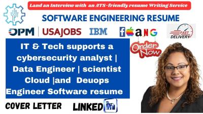 I will write an ATS optimized tech, IT, or engineering resume that lands interviews