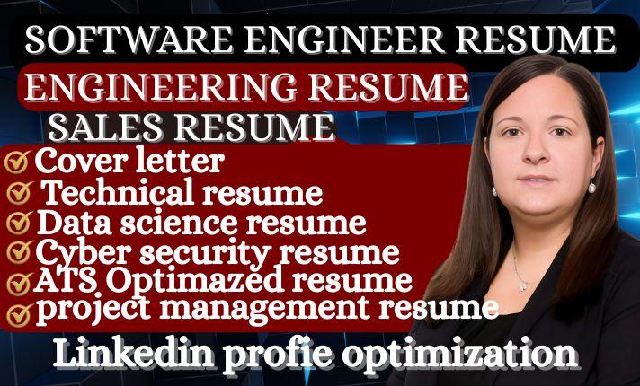 I will write ATS optimized IT, tech and software engineering resume