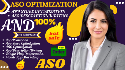 I will do professional ASO optimization and write an engaging app description
