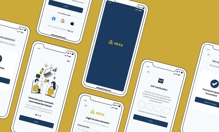 I will create a stunning mobile app UI onboarding screen, splash screen, and app icon