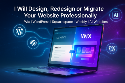 I will migrate lovable website to WordPress, Weebly, SquareSpace, Wix, or Lovable AI App
