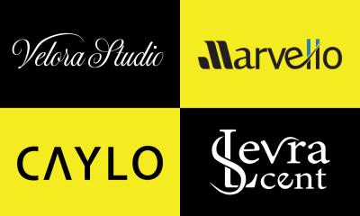 Design a Modern Minimalist Text Logo, Wordmark, or Lettermark for Your Brand