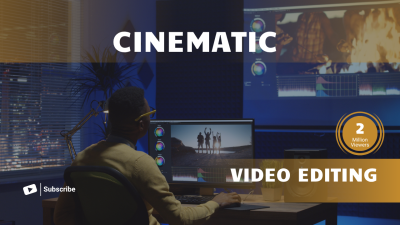 I will professionally edit cinematic YouTube and corporate event videos