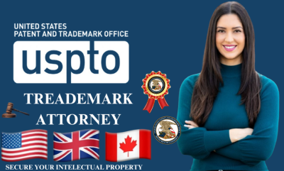 I Will Be Attorney for Trademark Registration & Filing by Licensed USPTO
