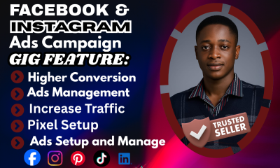 I will setup and manage Facebook Ads Campaign, Instagram Ads, FB or Meta Ads Marketing