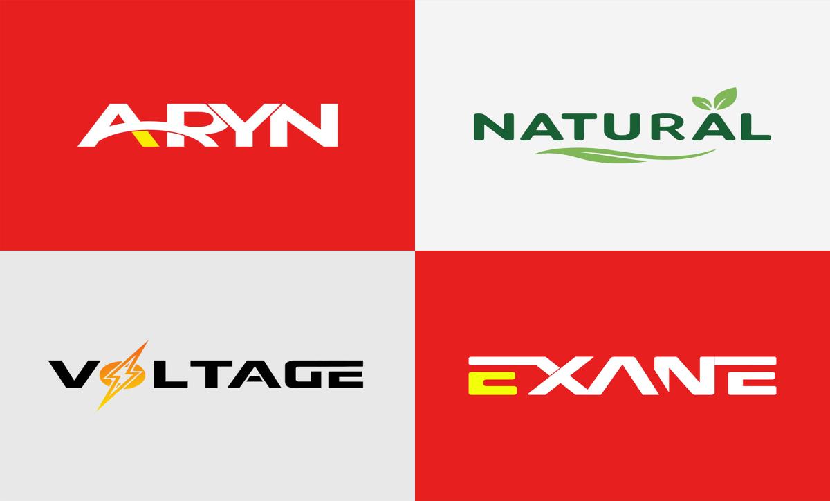 create text based wordmark lettermark typography minimalist luxury logo design