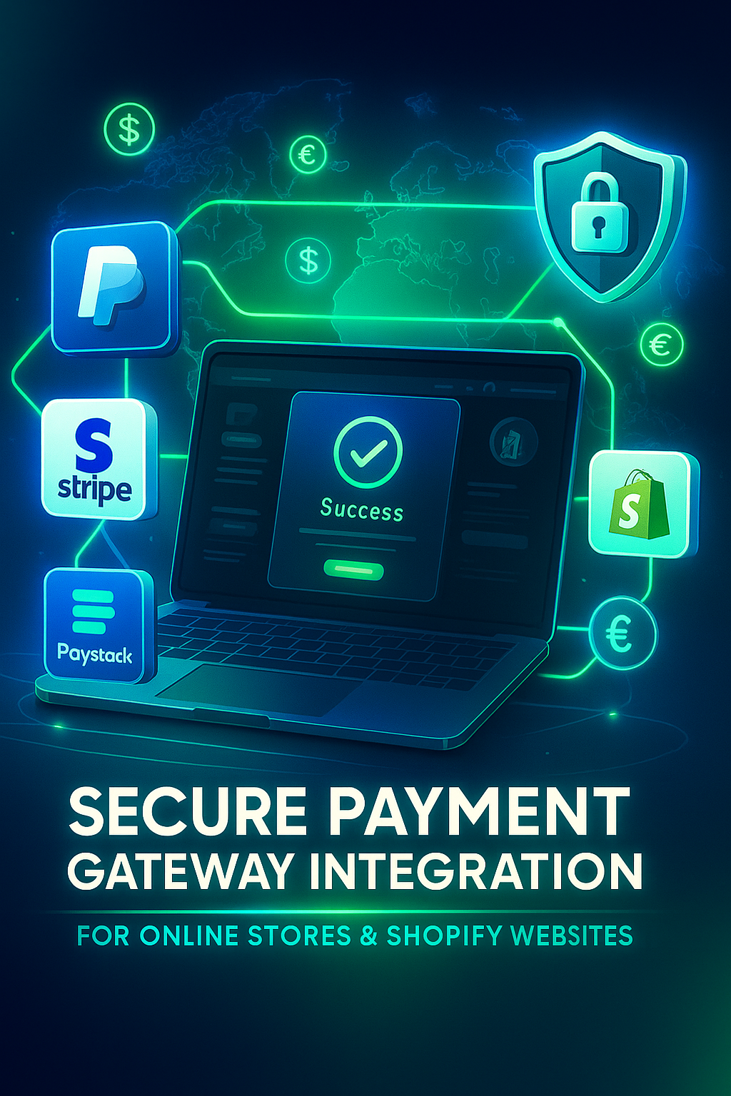 I will do Stripe Payment, Paystack, Payment Integration, SEPA, Shopify Expert, PrestaShop