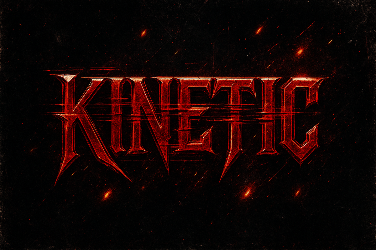 I will create metal lyrics video with fire, glitch, and cinematic metal effects