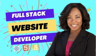 Build Fullstack Website Developer Frontend Backend Custom Figma Business Web