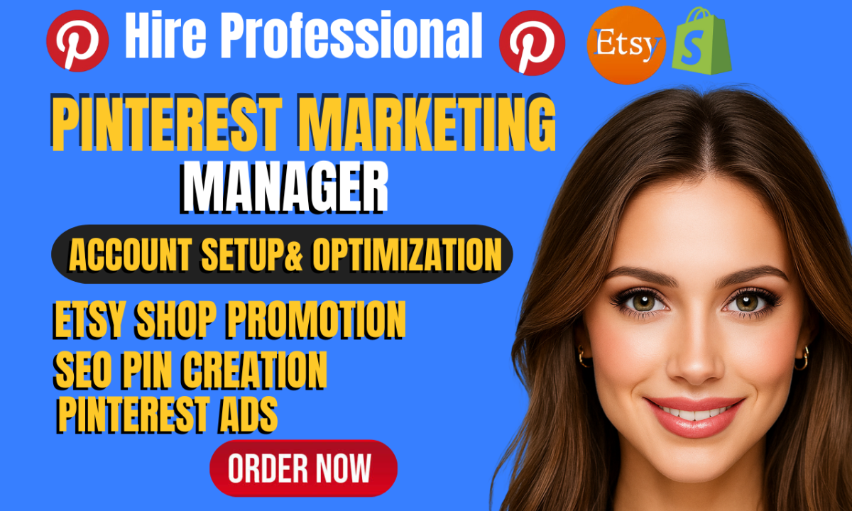 I Will Manage Your Pinterest Marketing for Business, SEO Optimized Pins and Boards