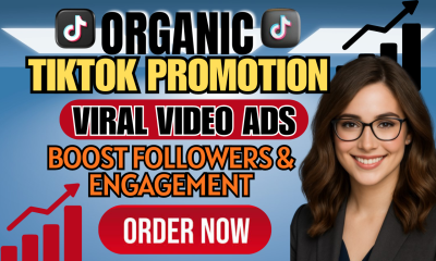 I Will Manage TikTok Promotion and Marketing for Organic Real Followers Growth