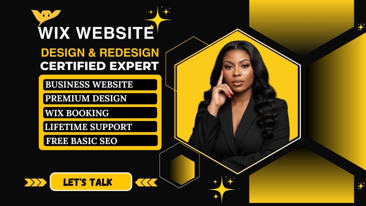 I Will Build and Fix Wix Website Design, Redesign, and Create Wix Website Development