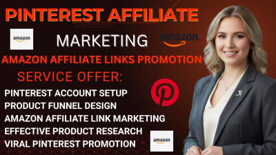 I Will Promote Your Amazon Affiliate Links on Pinterest