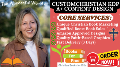 I Will Create Amazing A+ Content for Your Christian KDP Book