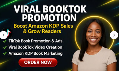 I will do BookTok TikTok Book Promotion, Viral Video Ads, and Amazon KDP Marketing