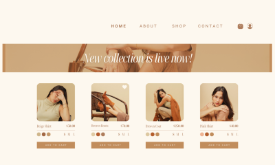 I will design a skincare Shopify store, beauty and skincare Shopify store, beauty website