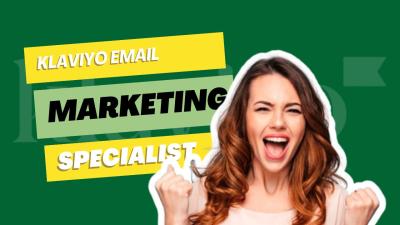 I will Klaviyo Email Marketing, Klaviyo Campaign, Klaviyo Email Template Design