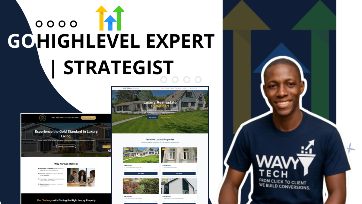 I Will Setup GoHighLevel Sales Funnel, GHL Website, Landing Page, Workflow Automation