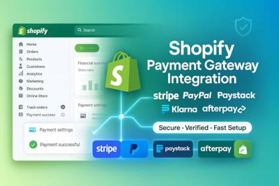 I will Shopify Payment Gateway Stripe PayPal Paystack Klarna Afterpay Shopify Store Fix