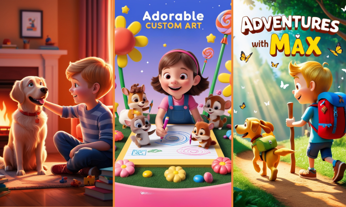 I will draw children storybook illustration picture book novel cover for Amazon KDP