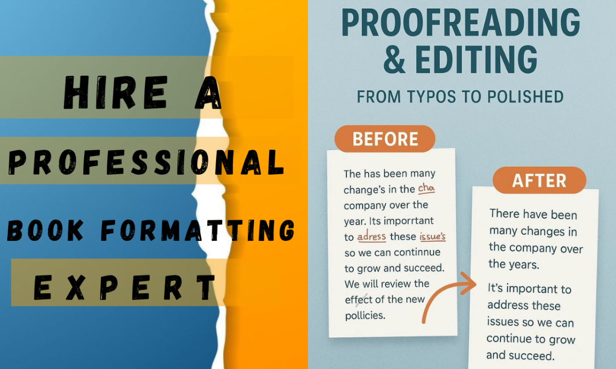 I Will Do Professional Book Formatting, Ebook Formatting, and Kindle Formatting for KDP