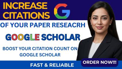 I Will Publish Your Academic Research and Find Scholarly Sources on Google Scholar