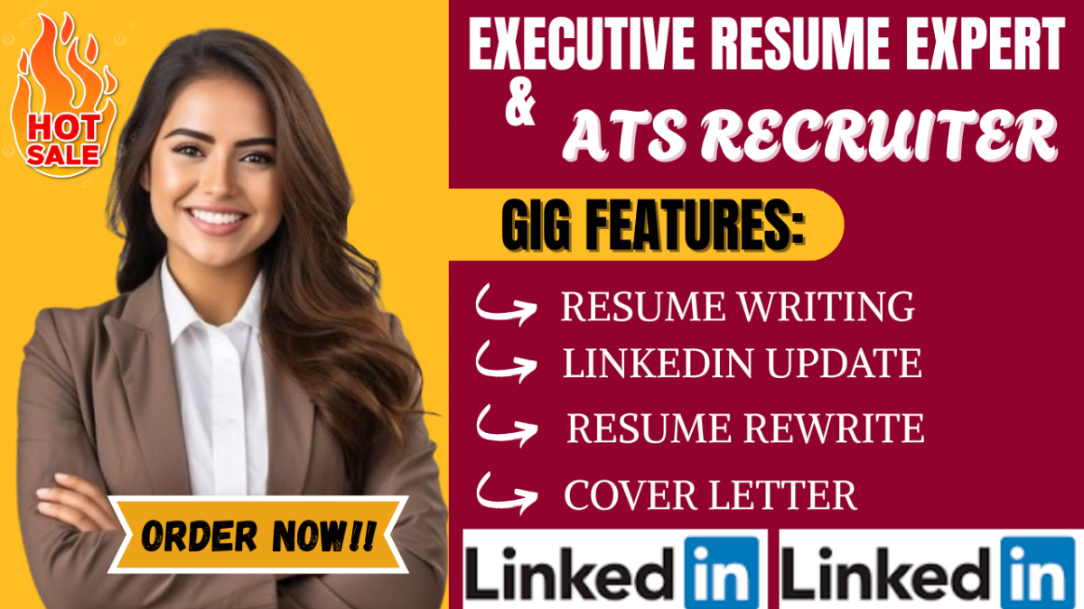I will rewrite your professional executive resume to stand out in 5 days or less