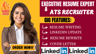 I will rewrite your professional executive resume to stand out in 5 days or less