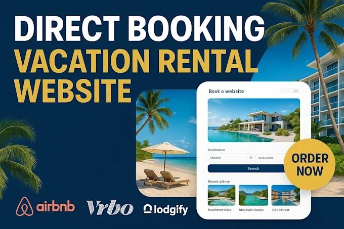 I Will Create and Manage Your Vacation Rental Website Using Lodgify, Airbnb Integration, and Short Term Rental Solutions