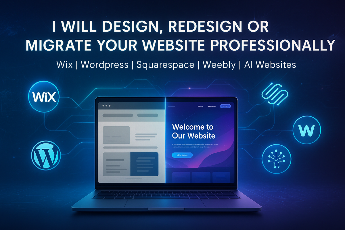 I Will Migrate Your Lovable Website to WordPress, Weebly, Squarespace, Wix, or Lovable AI App