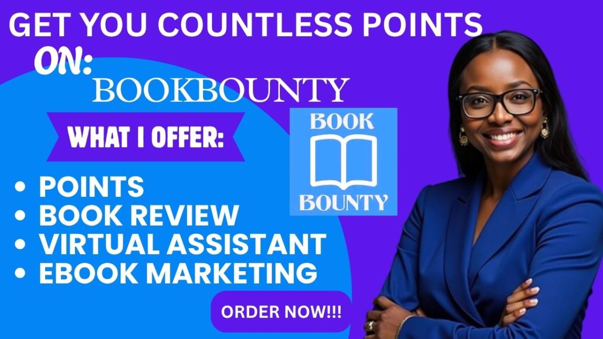 I will get you countless points on BookBounty