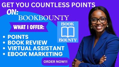 I will get you countless points on BookBounty