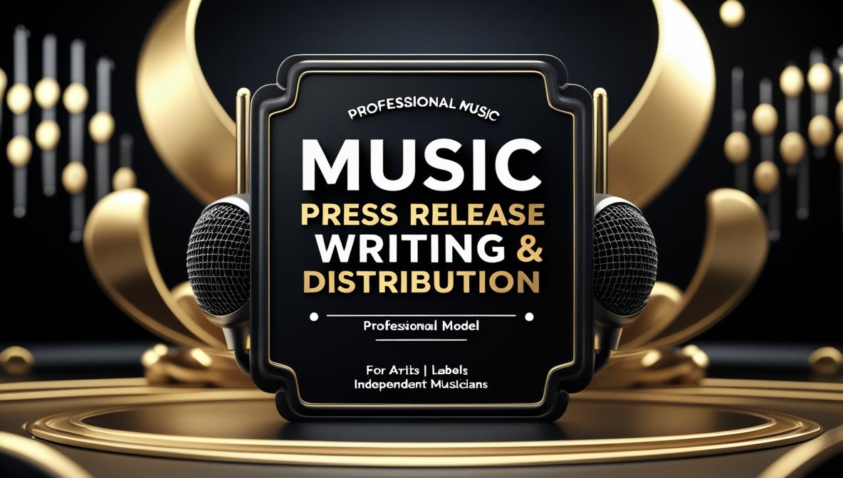 I will do music press release writing, press release, music press release distribution