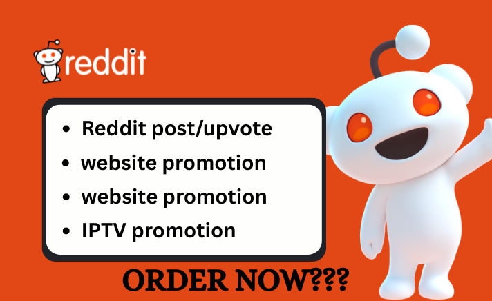 I will do Reddit post upvote for business website crypto token SaaS product link