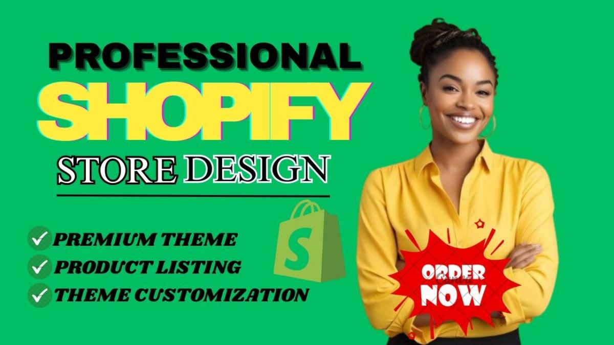 I Will Build and Optimize Your Shopify Store for Maximum Sales and Conversions