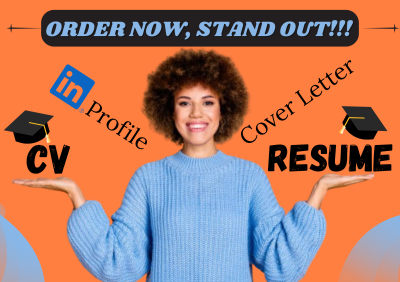 I will write, edit, resume, cover letter, CV that gets interviews