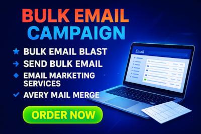 I will manage your bulk email blast mail merge with Avery labels