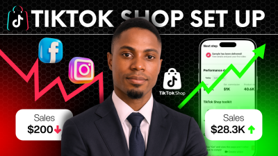 Setup TikTok Shop, Facebook Shop, TikTok Shopify, Dropshipping
