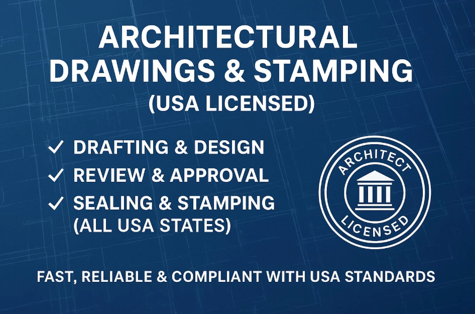 I Will Draw, Review, and Stamp Florida Architectural Drawings