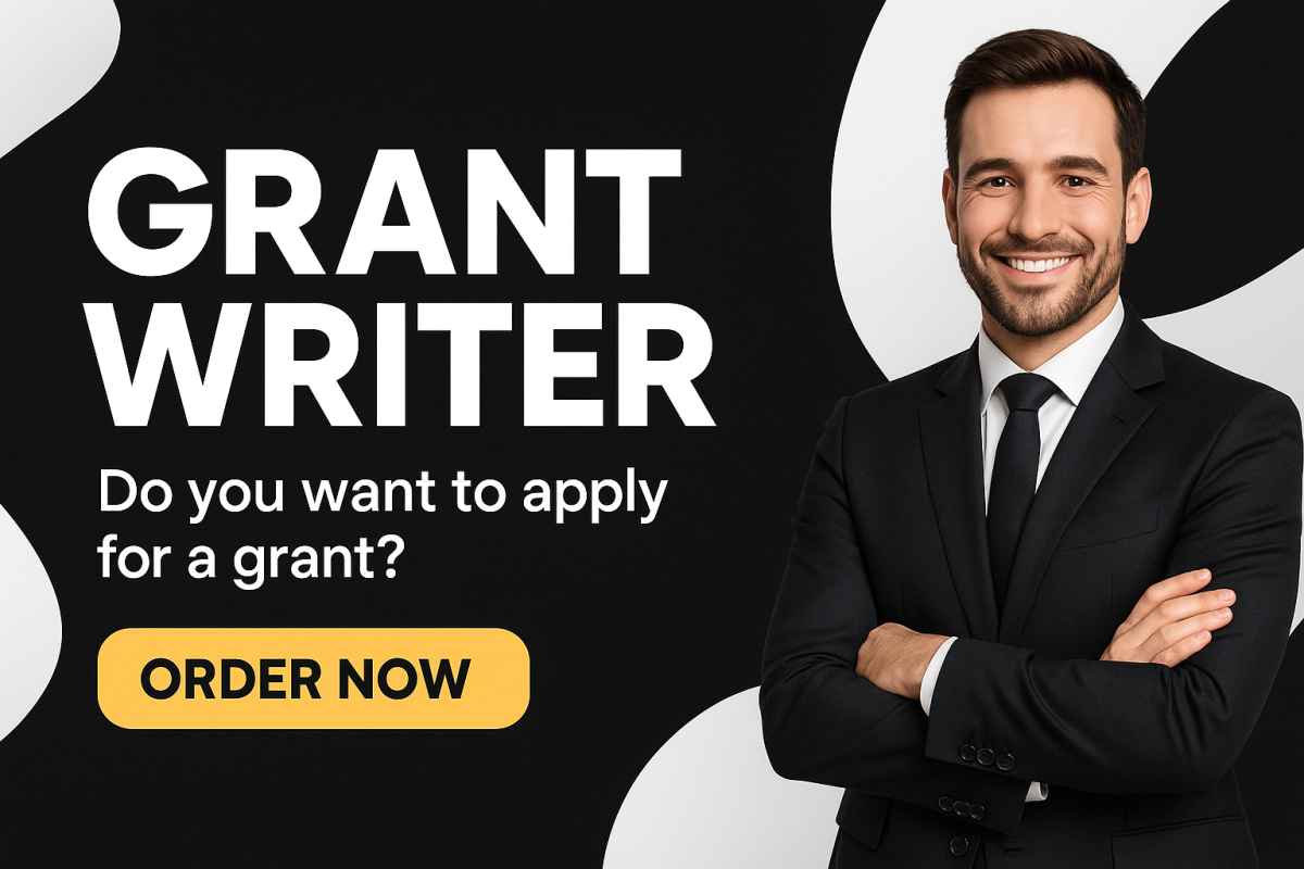 I will write a winning grant proposal, do grant research, and apply for grants
