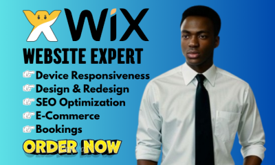 I will Wix website redesign Wix website design Wix website redesign Wix website design