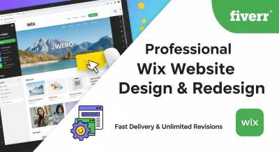 I will design or redesign a professional Wix website with SEO optimization