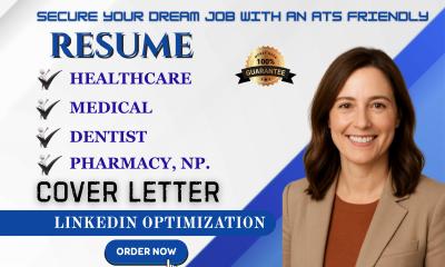 I Will Write a Resume for a Healthcare and Medical Expert That Land Interviews