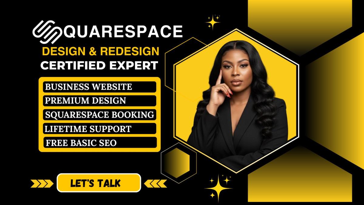 I will build Squarespace website design and development as a Squarespace expert