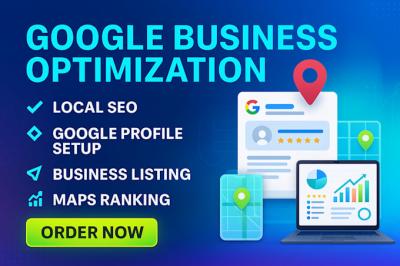 I will Google My Business Profile (GMB) Maps Ranking Listing for Local SEO