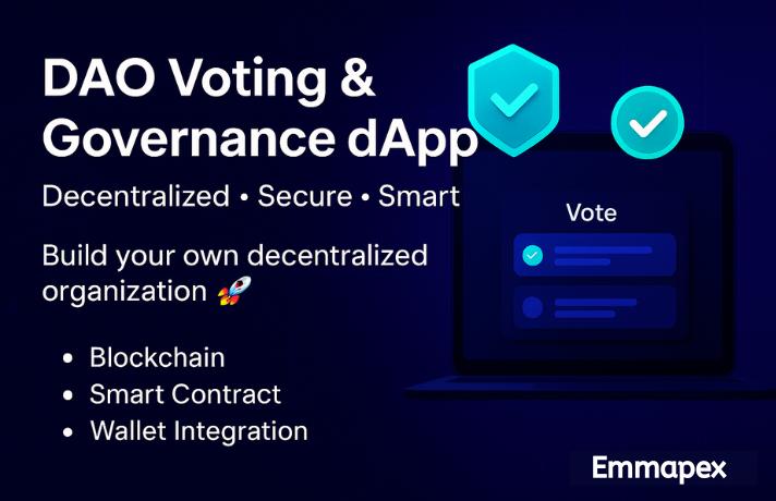 I Will Build DAO Voting and Governance DApp Token with Secure Smart Contracts